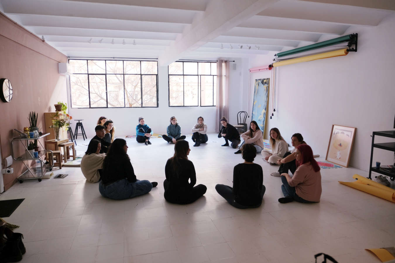 Taller El Cuerpo Cura en Modulab Barcelona en 2024